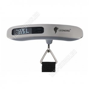 Весы безмен эл. 10-50кг,дел.5гр, серый (12) 