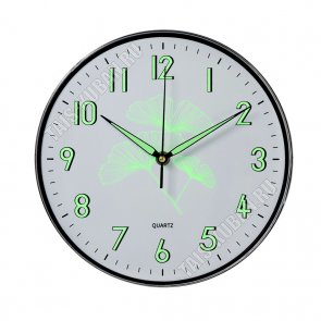 Часы (пластик) круглые d25см 