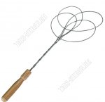 Пылевыбивалка метал.прутья, h40см., пласт.ручка (10)