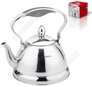 Чайник нержавеющая сталь 1,0л с фильтром (12) 