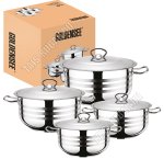 .НАБОР Кастрюль (баки) 4шт (8,0/14/21/30л d26/30/34/40см),ф цилиндр (1)