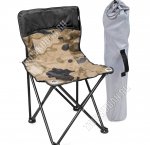 Стул складной (42х42 h56см) цв.Камуфляж коричневый/Черный, 