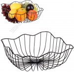 Фруктовница черная, фигур (26х26 h9см) (16)