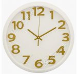 Часы (пластик/стекло) круглые d32см 