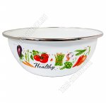 Овощи/Veggies Миска 2,5л d23см с нержавеющим ободком (14)