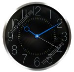 Часы (алюминиевый корпус) круг d36см 