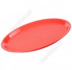 Поднос кругл.(d32см) красный (40)
