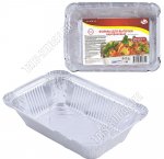 Форма д/выпечки (одноразов) н-р 3шт, прям. 0,78л (20х13 h4см) (6)