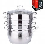 Мантоварка 3-х ярусная 9,5л d28см (2)