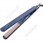 Выпрямитель для волос керамический 35Вт серо-синий (24)