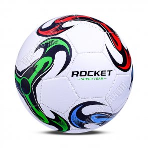 Мяч футбол d22см ПВХ, цв.