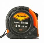 Рулетка Elastica 5м х 18мм,обрезин.корпус 