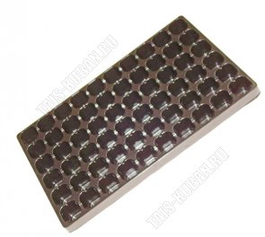 Кассета д/рассады 60 ячеек 535х330х45мм 