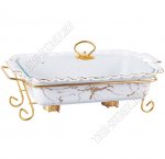 Мармит (керамика) 2,5л прямоугольный (36х25см h10см) 