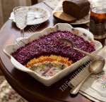 Певчие птички Блюдо глубокое 0,8л 26х15 h5см, п/у