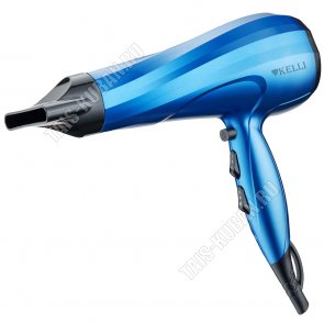 Фен 2400Вт 3t режима, 2скорости,цвет синий (12) 