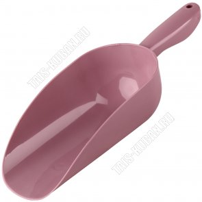 Совок д/сыпуч.продуктов 1л (12х24см) черничн (48)