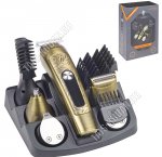 Машинка д/стрижки на подстав. (аккум) 5Вт,бат.600mAh, бронза (24) 