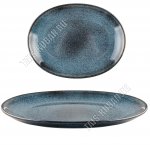 Индиго Блюдо овальное 31см