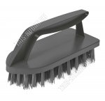 Щетка-утюжок 13х6см д/одежды, черный, жест.ворс h2см (56)