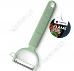 Flame Овощечистка поперечная (нержавеющая сталь+пластик) L18 8х2см (12)