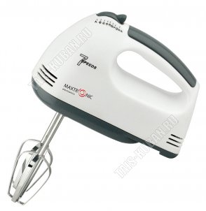 Миксер ручной 180Вт 7 скоростей,1насадка для взбивания, белый/серый (24) 