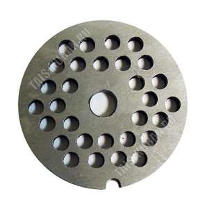 М.Решетка д/мясорубки мелк.d5//0,5см., выемка д/фиксации, сталь,65г,пакет(20)