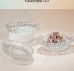 Блюдо AVRORA п/у Н-р 3шт овал 16х10см (8)