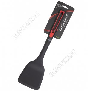 Coolinar Лопатка L35см,нейлон+пластик,черно/красный (12)