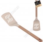 Кантри Лопатка кулинарная с прорезями силикон+пластик L34х8х5см (12) 