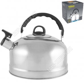 Чайник нерж ПРОМО 2,7л свисток (12) 