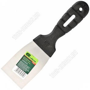 Шпатель 80мм. нерж.сталь,пласт.руч.