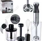 Блендерный н-р 800Вт 1ск,измельчитель 0,5л,стакан 0,7л,черн/сереб (6)