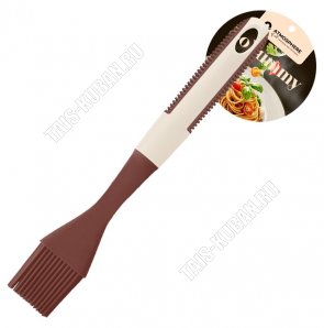 SoYummy Кисточка кулинарная (силикон+пластик) L27х4см (12) 