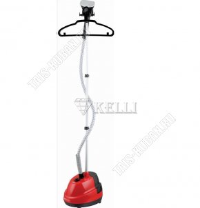 Отпариватель 2800Вт д/воды 2.0л,12 диск, телескопическая стойка 1,55м, красный (4) 