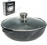 Жаровня 6л d32 h9см с крышкой (5)