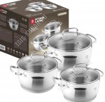 НАБОР Кастрюль 3шт 