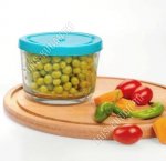 Контейнер для хранения (круглый) 0,42л, б/уп (24)