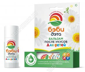 ДЭТА BABY Бальзам-карандаш после укуса 10мл 