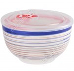 Салатник с гермет.крыш 750мл d14см