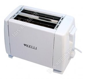 Тостер 800Вт 2ломт,6степ.поджар, белый (12) 