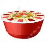 Миска с крыш