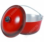 Казан походный (эмаль) 4,0л d24 h12см (5)