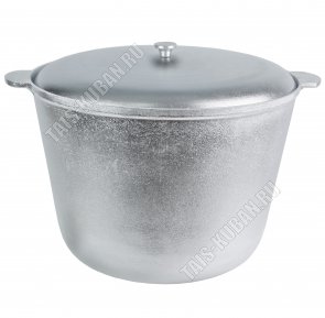 Казан конический 25л d42 h26см с крышкой (5) 