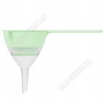 Сито с воронкой 2в1 (разборн) кругл ,с ручк.(d9 h14см) св.зелен (25) 