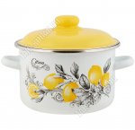 Citron/Лимоны Кастрюля 2,0л d16см (8)