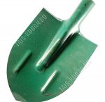 Лопата б/ч штыковая, с ребрами жестк,порошк.окрас. (10)