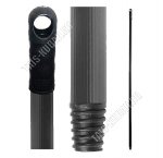 Черенок д/щетки 110см,чёрный, Homver (25)