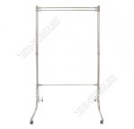 Вешалка гардеробная h164см,бежевый,на колесах (15)