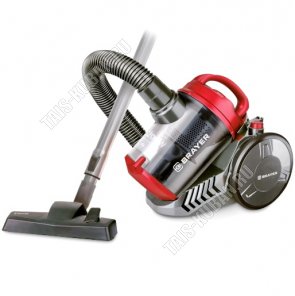Пылесос 2200Вт мощн.всас.420Вт,пылесбор.2,5л (контейнер),красн/черный 